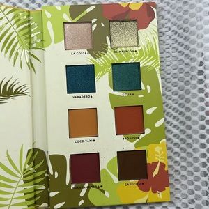 BRAND NEW Alamar Cosmetics Reina Del Caribe Volume 1 eye shadow pallet